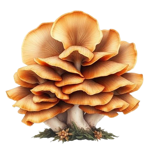 Maitake illustration