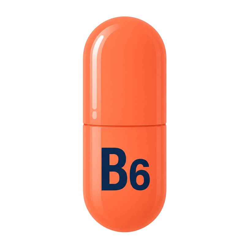 Vitamin B6 illustration